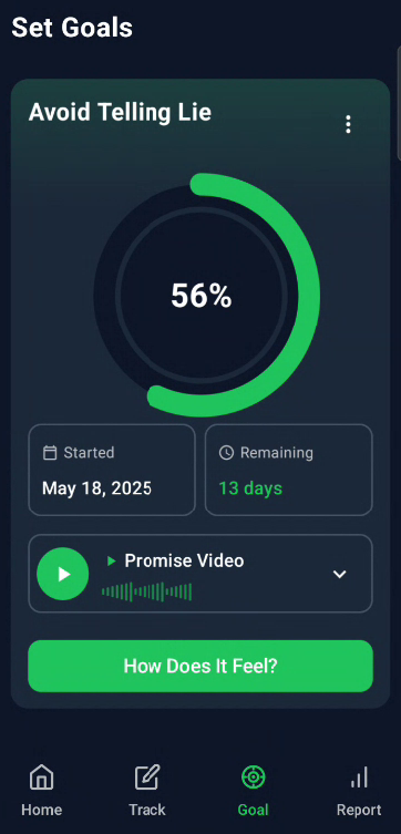 Set goals for a better life with Bangla X's Deedly App